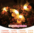 Solar Bee String Lights Outdoor Waterproof 50 LEDs 8 Modes Honeybee Fairy Lights Outdoor Lights Patio Garden Fence Yard Wedding Christmas Tree Dec...