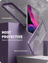 i-Blason Ares Case for iPhone 11 Pro Max 2019 Release, Dual Layer Rugged Clear Bumper Case with Built-in Screen Protector (Purple)......