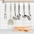 Darware Complete Serving Set (6-Piece, Silver); w/Pasta Server, Fork, Slotted Spoon, Ladle, & Cake/Casserole Server...