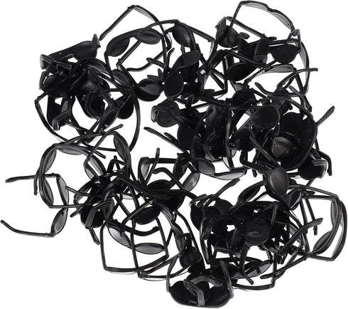 Toddmomy Mini Doll Glasses Mini Sunglasses 80Pcs Doll Sunglasses Black Mini Glasses for doll sunglasses Dolls black sunglasses...
