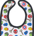 Marvel Avengers Hulk Spider Man Thor Iron Man Captain America 6 Pack Bibs One Size...