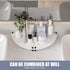 Sink Caddy Instant Dry Sink Organizer, Diatomite Stone Sink Tray, Fast Drying Stone Sink Organizer Kitchen Bathroom Countertop Minimalism...