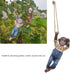 TOPINCN Swinging Monkey Outdoor Statue Ceremony Supplies Unity Candles Ornament, Tree Hanging Sculpture Animal Figurines for Garden Lawn Patio Yar...