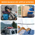 Bungee Cords with Hooks, 24 Inch Superior Latex Heavy Duty Outdoor Bungee Cords with Plastic Steel Hooks for Camping, Tarps, Bike Rack, Tent (4 Pa...