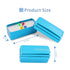 Annhua 60 Holes Dental Bur Blocks with Measurable Cover Autoclavable, Aluminum Burs Case Organizer Disinfection Holder Box for Dental Lab, Dentist...