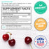 Organic Tart Cherry Capsules (Vegan & Gluten Free) - Natural Uric Acid Flush - High Strength 4:1 Extract Equals 2000mg of Fresh Tart Cherry Juice ...