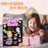 iselyn Art & Craft Activity for Kids, Foil Fun Card Princesses Castle Making Kits, No Mess DIY Creative Activity Supplies Travel Toys Set, Ideal G...