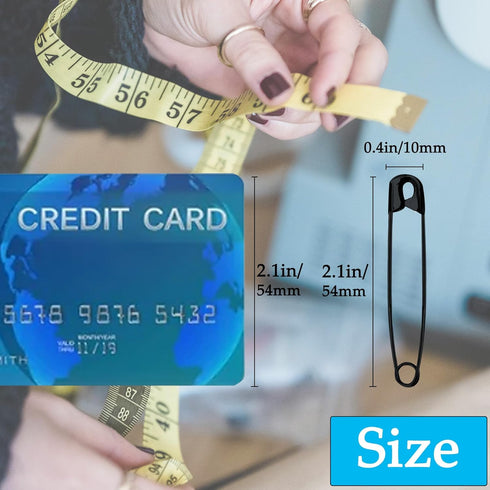 Safety Pins, 100PCS-2.1Inch Small Safety Pins, Rust-Resistant Nickel Plated Steel, Sharp Edge Safety Pin for Clothes, Sewing, Arts & Craft, Small ...