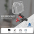 NEEWER Super Clamp with Stainless Steel Dual Ballhead Magic Arm, Cold Shoe, 1/4" 3/8" Threads for Action Camera Clamp Mount Compatible with SmallR...