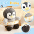Houwsbaby 8" Cuddly Penguin Stuffed Animal,Penguin Plush Toy with Yellow Swimming Circle,Ideal Gift Toy Doll Holiday Birthday Christmas Children's...
