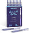 WRITECH Fine Point Gel Pens: Retractable 0.7mm Blue-Ink Color Pen for Journaling Smooth Writing Fine Point Tip Quick-dry Ink No Bleed Set 10ct...