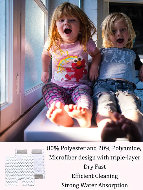 2 Pack Replacement Steaming Mop Pads for Shark Lift-Away & Genius Steam Mop S3973 S3973D S5001 S5002 S5003 S5003D S6001 S6002 S6003 Part # XTP184 ...