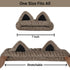Facial Spa Headband Cosmetic Makeup Headband Skincare Headband for Washing Face Makeup (Cat Ear Brown)...