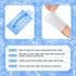 300 Pcs Disposable Finger Brush Teeth Wipes Bulk Finger Toothbrush Textured Surface Deep Teeth Cleaning Finger Wipes Oral Wipes for Adults Teeth M...