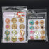 Lot 24pc Mixed Color Rhinestone Crystal Flower Brooches Pins...