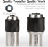 2pcs Tap Socket Set,Extraction Tool With Adjustable Jaws,Suitable for Taps,Reamers,Screw Extractors...
