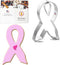 Awareness Ribbon Cookie Cutter 2 Pc Set – Ribbon, Tear Drop Cookie Cutters Hand Made in the USA from Tin Plated Steel...