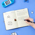 WERNNSAI Kids Diary for Boys Game Journal - Kids Luminous Journal Boys Video Game Diary, School A5 Lined Memos Writing Drawing Notepad with Lock a...