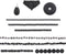 Expo International Blackstone Natural Gemstones, Versatile Jewelry Making Supplies, Vibrant Gemstone Beads, Value Pack of About 220 Beads and Pend...