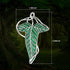 EKZ Elegance Elven Green Tree Leaf Enamel Pin,Cloak Clasp Brooches Elven Keepsake Pin for Luck and Mystery – Perfect for Christmas Festive Attire ...