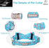 Dog Collar Easter Gift with Bow Tie, Rabbit Egg male Dog Collar with Safety Metal Buckle Adjustable Puppy Collars for Small Medium Large Boy & Gir...