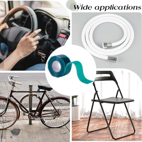 GORGECRAFT Self Amalgamating Plumbing Tape Waterproof Self-Fusing Silicone Tape Repair Sealing Rubber Tape for Emergency Water Hose Leaks Electric...