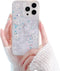 Fycyko Phone Case for iPhone 12 Pro Max,Cute 3D Bear Glitter Bling Clear Design for iPhone 12 Pro Max Case Women Girl Shockproof Camera Protect-6....