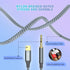 USB C to 3.5mm Audio Auxiliary Jack Cable,Type C Adapter to 3.5mm Male Headphone Stereo Cable,Braided Stereo Mini Jack Male to Male Auxiliary TRS ...