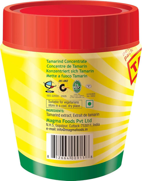 Tamicon Tamarind Concentrate | Sweet & Sour Tamarind Paste | Authentic South Indian Style Flavor | Perfect for Curries, Sauces, Dips & Soups | 7.0...
