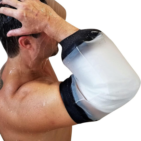 FIGHTECH PICC Line Shower Cover | Available in 3 Sizes | Reusable IV & PICC Line Sleeve | Waterproof Cast Cover for Elbow | PICC Line Covers for U...