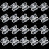 Chain Connectors, Clear Plastic Roller Shade Bead Chain Connector Replacement Vertical Roman Roller Blind Ball Chain Cord Connector Clips, Pack of...