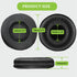 70mm Ear Pads for Sony Headphones, Replacement Ear Cushions Fits for Sony MDR-ZX100 ZX110 ZX110NC ZX110AP ZX110P ZX300 ZX310 ZX330BT ZX220BT V150 ...
