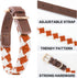 Bolux Leather Cute Dog Collar, Adjustable Soft Paded Cute Dog Collar for Small Medium Large Dogs, Classic Breathable Pet Collar with Checkered Pat...