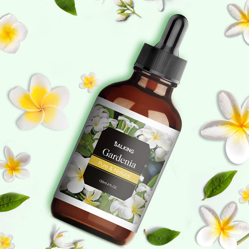 Gardenia Essential Oil 4 Fl Oz (120ml) - Pure and Natural Fragrance Oil, Gardenia Oil for Aromatherapy, Diffusers, Candle Making, Massage, Soap, P...