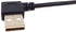 USB Extension Cable, Qaoquda 1ft 90 Degree Right Angle USB 2.0 Type A Male to Type A Female Panel-Mount with Screws Cable(USB M/F)...