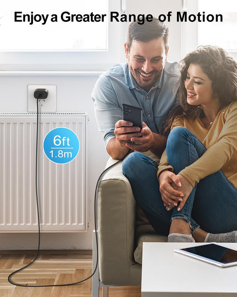 Type C Charger Fast Charging,2Pack 25W Android Phone Super Fast Charger Block with 6Ft USB C Charger Cable Compatible with Samsung Galaxy S24 Ultr...