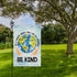 In A World Where You Can Be Anything Be Kind Welcome Garden Flag Yard Outdoor Farmhouse Decorations, Waterproof Double Sided Printing, Earth Peace...