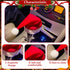 Car Decoration Interior Accessories- Christmas Santa Hat,Cute Christmas Car Decor Gear Shift Knob Cover for Manual/Automatic Shift Knob,Universal ...