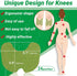 Knee Pain Patches - 48 Count Herbal Plaster Maximum Strength Heat Patches, 8 Hour Deep Heating Extra Strength Joint Soreness Soothing Patch for Kn...