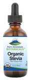 Pure Mountain Botanicals Organic Liquid Stevia Sweetener – Alcohol Free and Kosher Sweet Sugar Substitute Stevia Drops - 1oz Glass Bottle...