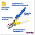 LENOX TOOLS Pliers, Straight Avitation Snips, With Durable Grip (LXHT14340)...