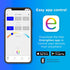 Enbrighten Vibe Smart Light Bulb, A19, Dimmable, 2700K-6500K Adjustable White, Compatible with Alexa and Google Home, Wi-Fi Light Bulb, 51336...