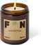 Scented Soy Candle Amber Jar Perfume Candle Aroma Healing Gift (8oz, Shea Butter)...