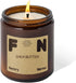 Scented Soy Candle Amber Jar Perfume Candle Aroma Healing Gift (8oz, Shea Butter)...