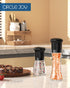 CIRCLE JOY Manual Pepper Grinder, Spice Mill for Professional Chef, Refillable Pepper Shakers with Ceramic Blades, Adjustable Coarseness and BPA-f...