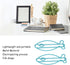Jeanoko 100pcs Shaped Paper Clips Fish Shape Metal Paper Clips Portable Office Clips for File Classification Document Organizing...