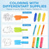 CELION Coloring Paper Roll for Kids, Toddler Drawing Paper Roll, 12 Inches x 30 Fee, 2 Rolls (Animal)...