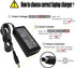 19V 3.42A 65W AC Charger Compatible with Toshiba Satellite PA3714U-1ACA PA3917U-1ACA PA3715U-1ACA C55 C55T-A5222 C655 C855D L305D L505 L655 L755 A...