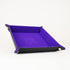 FanRoll by Metallic Dice Games Fold Up Velvet Dice Tray w/PU Leather Backing: Purple, Role Playing Game Dice Accessories for Dungeons and Dragons...