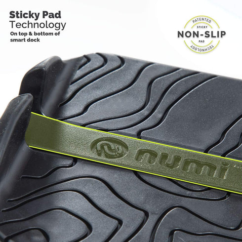 Numi Smart Dock Dashboard Cell Phone Holder - Dashboard Sticky Pad Technology - View Your Phone On Your Dash - Works with All Cars and Smartphones...
